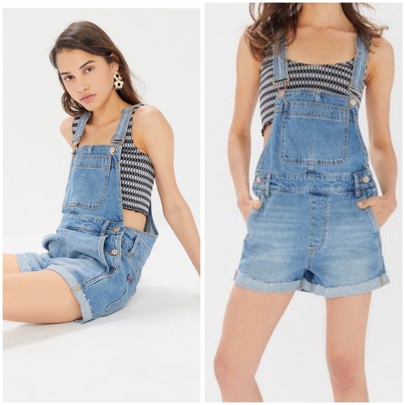 Urban Outfitters Denim - UO BDG Jean Overall Shorts